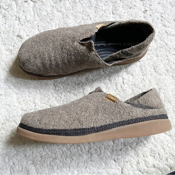 Chaco WOMEN'S REVEL Natural Brown Slip On Mules or Shoes Size 10 - Picture 1 of 10